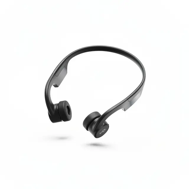 Bone-Conduction Headphones Open